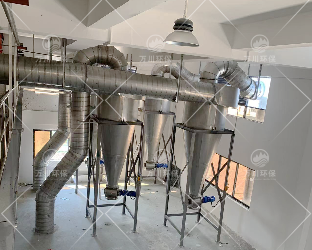 旋風(fēng)除塵器適合哪些工況進(jìn)行除塵？